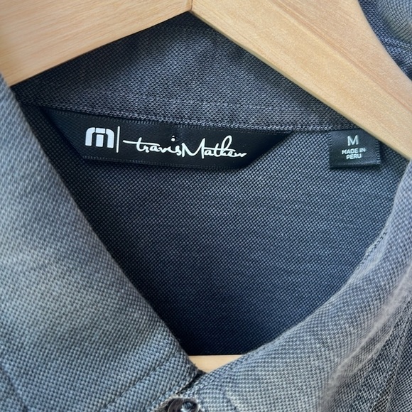 Travis Mathew Jack Daniel’s Men’s Pima Cotton Blend Golf Polo Shirt Size Medium - Picture 6 of 9